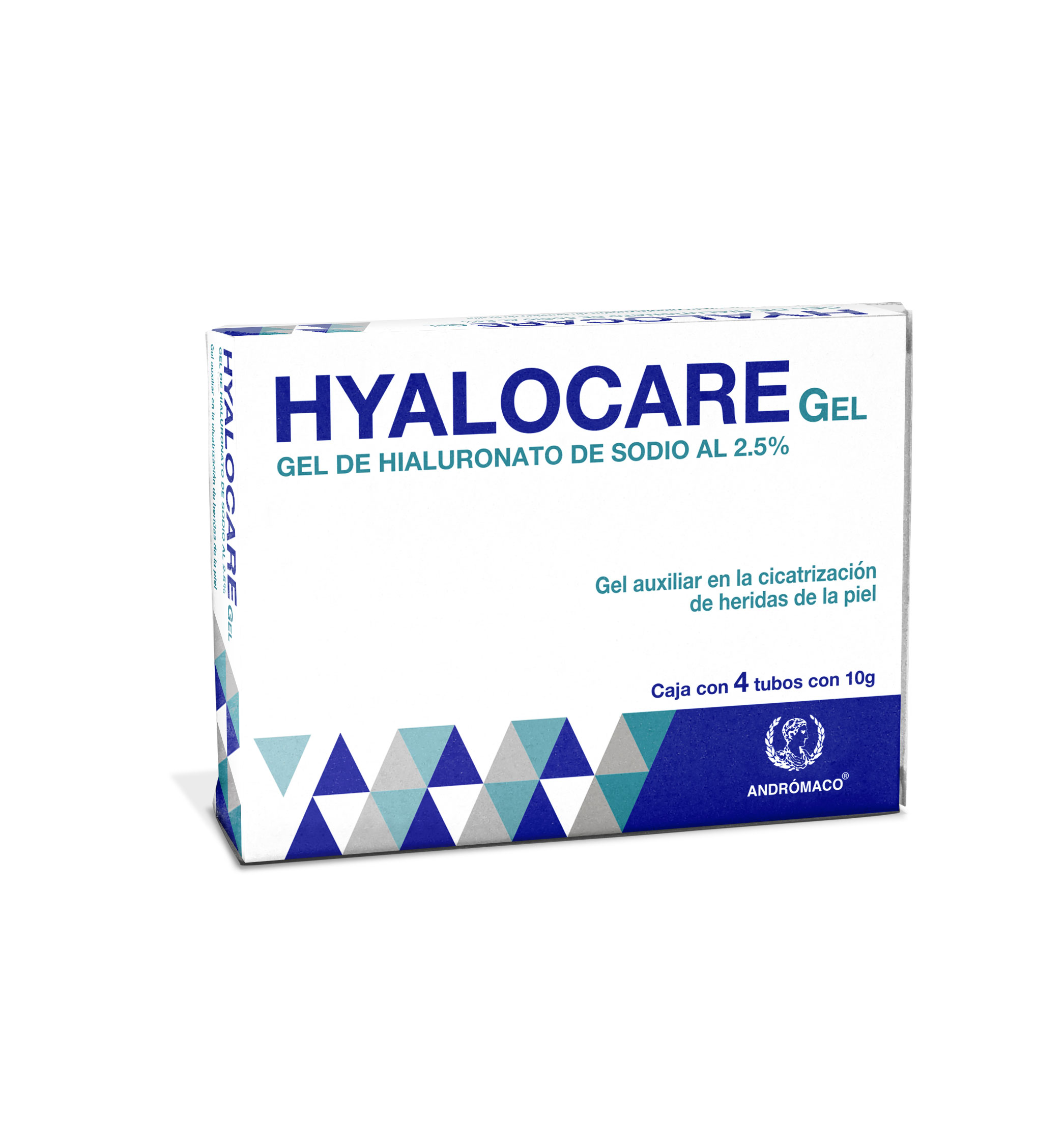 Hyalocare Caja con 4 tubos con 10g c/u